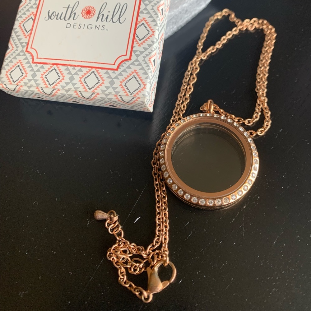 Rose Gold South Hill Designs Locket